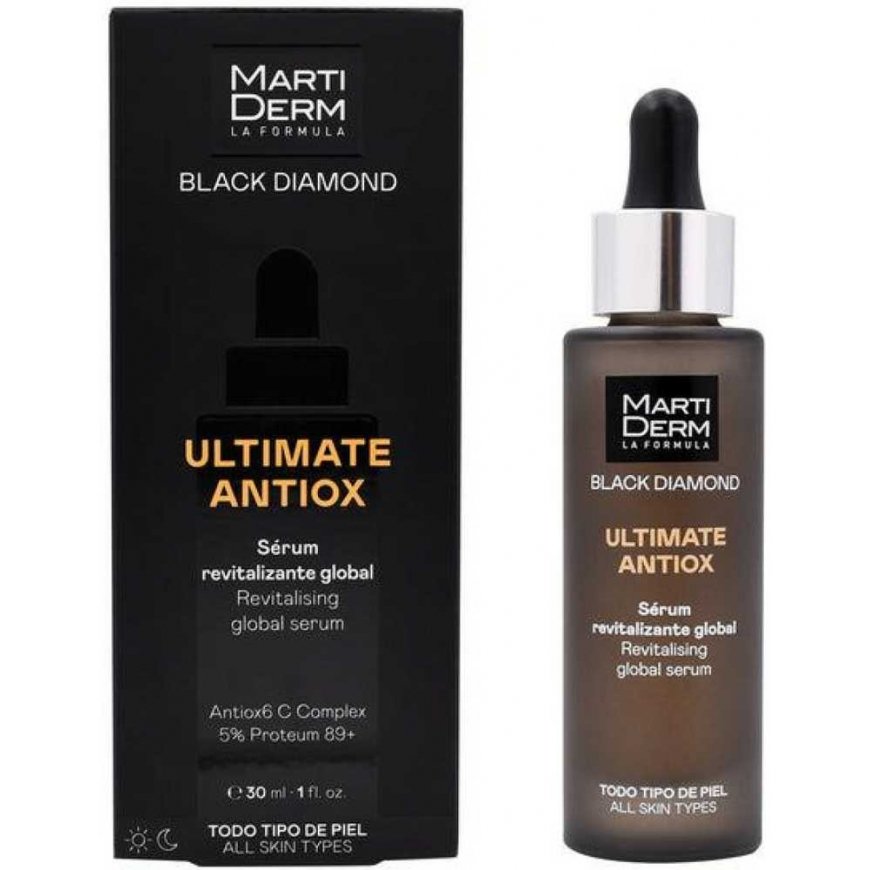 Martiderm Juodas Diamond Ultimate Antiox Global Revitalizing Serum serumas, 30 ml