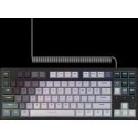 LORGAR Azar 514TKL, ar RGB apgaismo mehānisko tastatūru spēlēm, balts, EN izkārtojums LORGAR Azar 514TKL, ar RGB apgaismo mehānisko tastatūru spēlēm, balts, EN izkārtojums