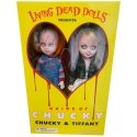 Mezco Toys Living Dead Dolls Chucky and Tiffany pack 2 figures 25cm Mezco Toys Living Dead Dolls Chucky and Tiffany pack 2 figures 25cm