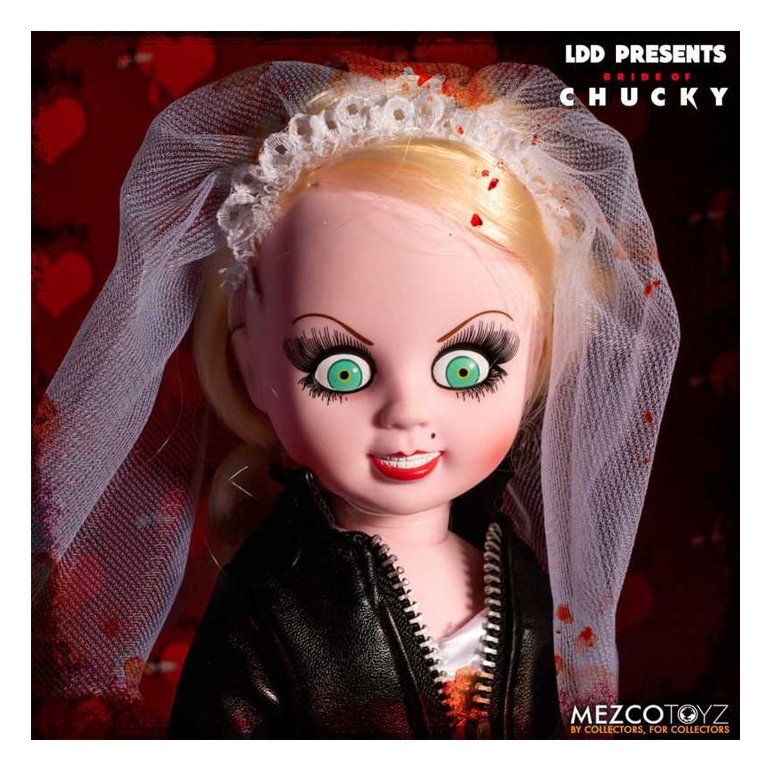 Mezco Toys Living Dead Dolls Chucky and Tiffany pack 2 figures 25cm – 4
