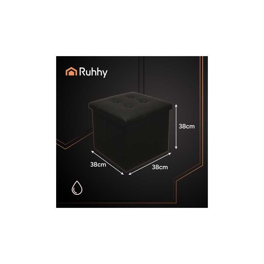 Kokkupandav puf Rühhy 25779 must – 2