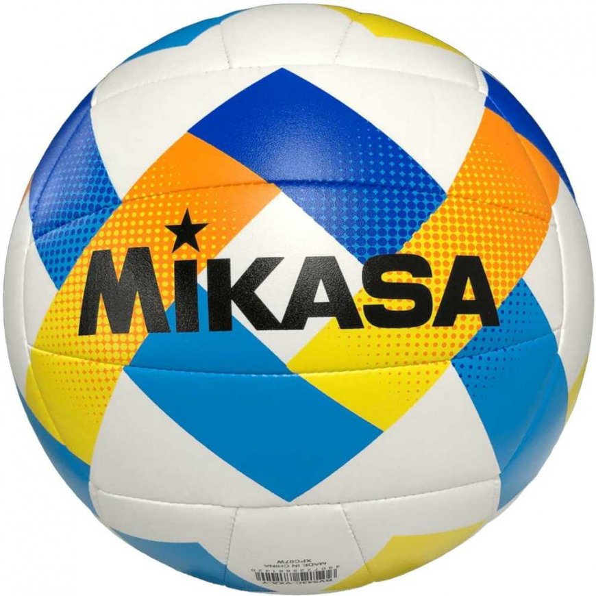 Kamuolys tinklinis paplūdimys Mikasa paplūdimys Classic valge-sinine-kollane BV543C-VXA-Y - 5 – 3