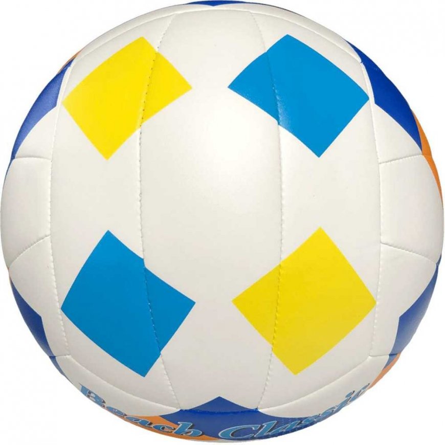 Kamuolys tinklinis paplūdimys Mikasa paplūdimys Classic balta-mėlyna-geltona BV543C-VXA-Y - 5 – 5