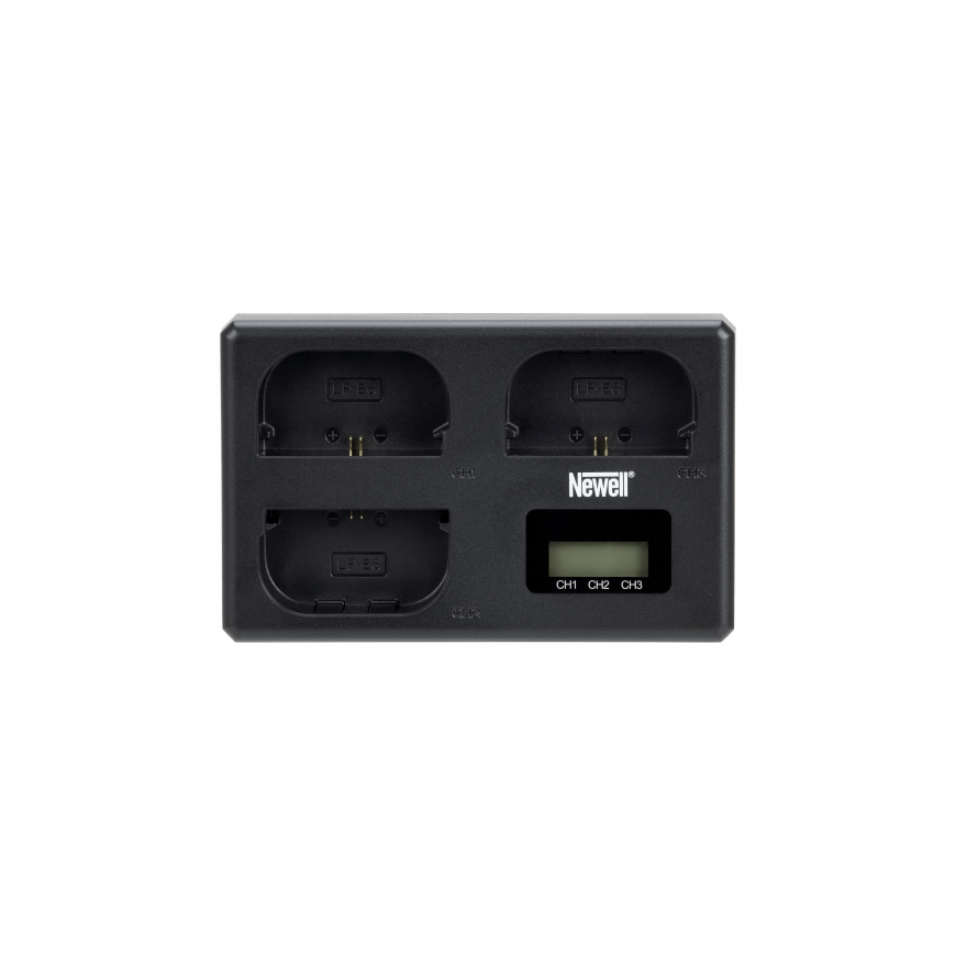 Newell TT-USB-C Triple-Channel Charger for LP-E6 for Canon – 3