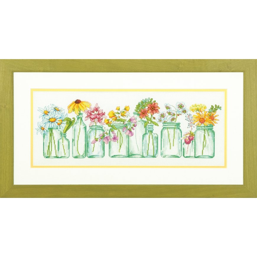 Simplicity Creative Corp Mason Jar Lineup D70-35310