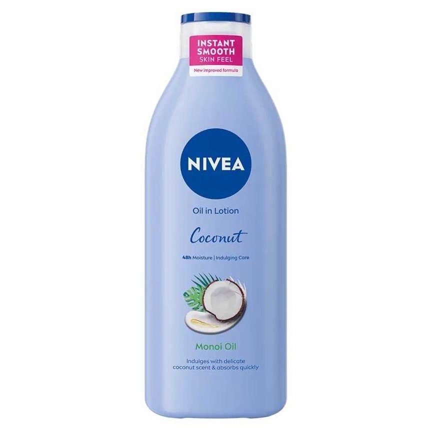 Лосьон Nivea с кокосовым и монои маслом, 400 мл