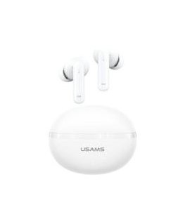 USAMS Echo E02 TWS Bluetooth-kuulokkeet ANC+ENC langattomat valkoiset