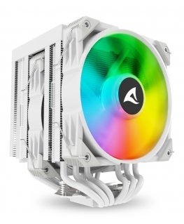 Sharkoon A60 RGB Procesors Gaisa dzesētājs 12 cm Balts 1 pcs