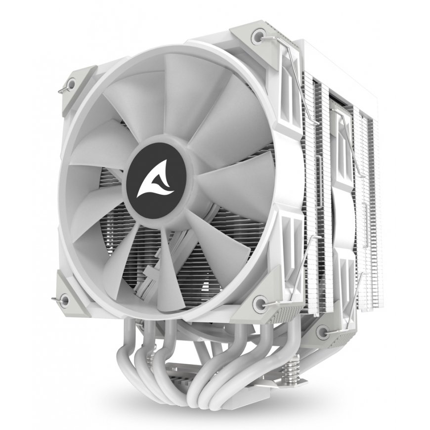 Sharkoon A60 RGB Processor Air cooler 12 cm White 1 pc(s) – 4