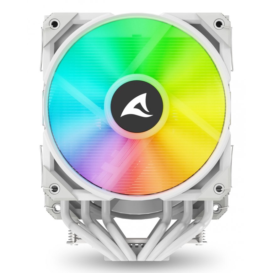 Sharkoon A60 RGB Protsessor Õhujahuti 12 cm Valge 1 tk – 5