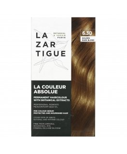 Lazartigue, Absoliuti Spalva, Nuolatinė Plaukų Dažai, 6.30 Auksinė Tamsiai Šviesi, 143 ml
