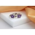 Brilio Silver Silver Ring Earrings Flower with Zircon EA1116WPU Brilio Silver Silver Ring Earrings Flower with Zircon EA1116WPU