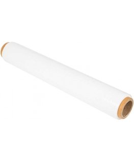Blow Balta tampri plēvelē 1.40 kg, 500 mm, platums – 50 cm, biezums – 23 µm, garums – 130
