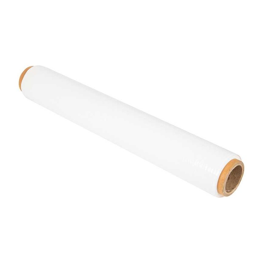 Blow Balta tampri plėvelė 1.40 kg, 500 mm, plotis – 50 cm, storis – 23 µm, ilgis – 130