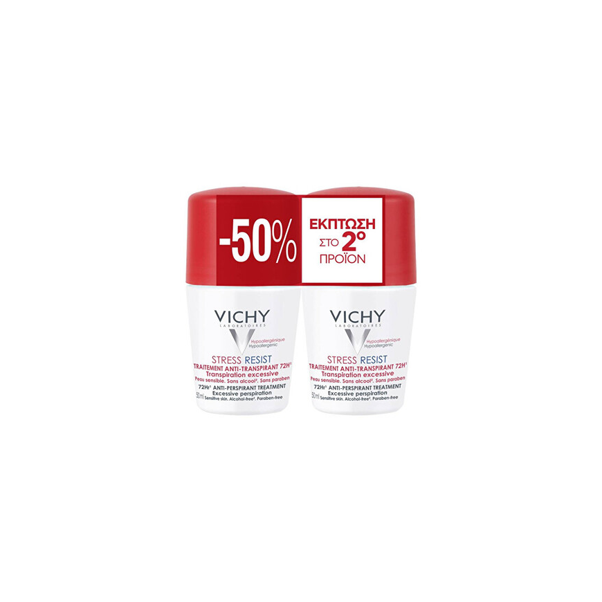 "Vichy" roll-on antiperspirant "Roll-on Duopack" – a set of roll-on antiperspirants for excessive sweating – 50 ml – 2
