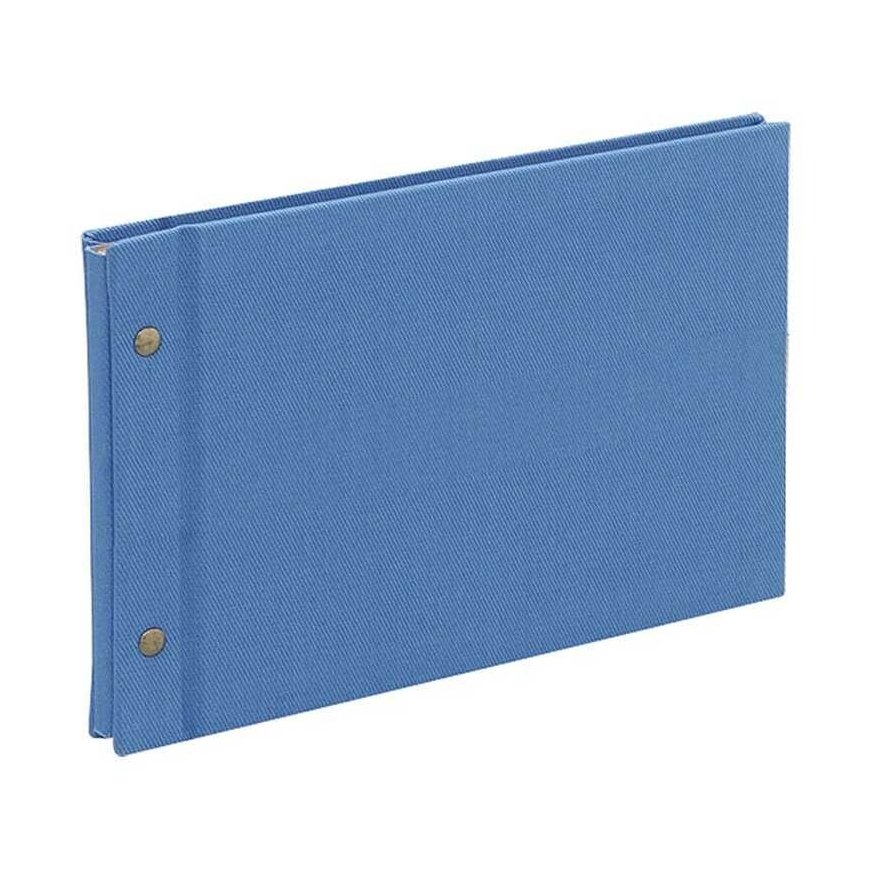 Photo album 'Terracotta', A5-blue-horizontal TER-A5F-120-B – 2