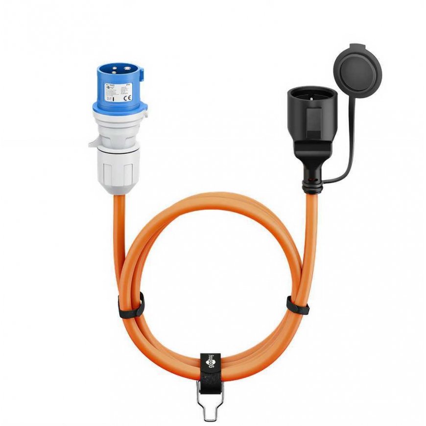 Goobay adapteris kabelis CEE 16A uz