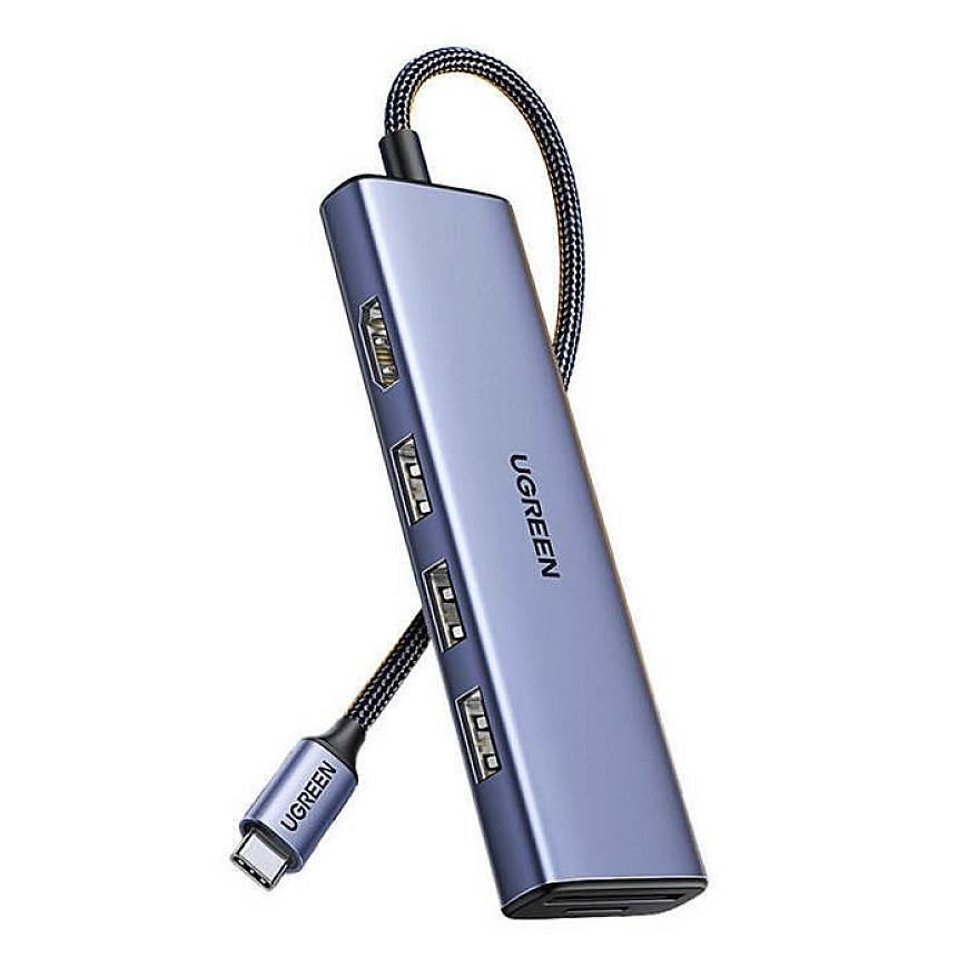 Ugreen 20956A keskitin USB Type-C 5000 Mbit/s Hopea – 2