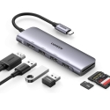 Ugreen 20956A interface hub USB Type-C 5000 Mbit/s Silver Ugreen 20956A interface hub USB Type-C 5000 Mbit/s Silver