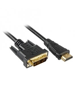 Sharkoon 4044951015221 videokaabliadapter 3 m HDMI DVI-D Must