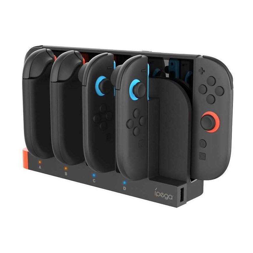 iPega SW2185 Charger Dock for JoyCon Controllers Nintendo Switch 2 black colors – 2