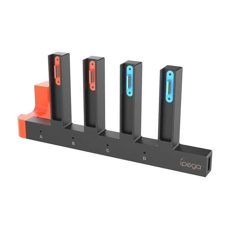 iPega SW2185 įkrovimo dokas JoyCon valdikliams Nintendo Switch 2 juodos spalvos – 5