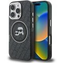 Чехол "Karl Lagerfeld IML K&CH Heads" с повторяющимся логотипом для "iPhone 16 Pro Max", черный Чехол "Karl Lagerfeld IML K&CH Heads" с повторяющимся логотипом для "iPhone 16 Pro Max", черный