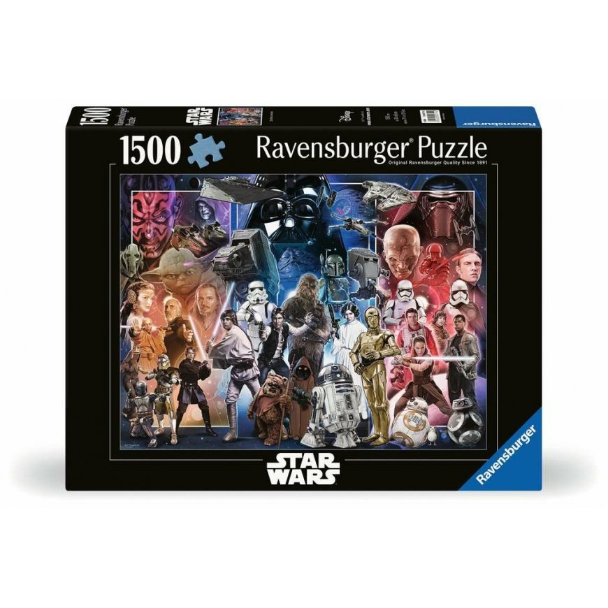 Ravensburger Star Wars 12000714 pusle 1500 tk Televisioon/filmid
