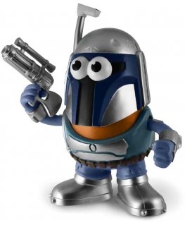 Zvaigžņu kari Jango Fett Mr Potato figūra 15cm