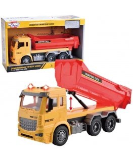 WOOPIE construction dump truck 1:12 scale light and sound effects