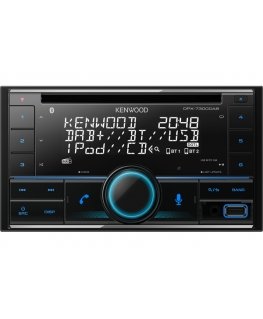 Kenwood Electronics DPX-7300DAB Melns Bluetooth