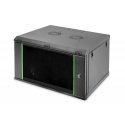 Digitus DN-19 07U-6/6-EC-SW palvelinteline 7U Seinään asennettava laitekehikko musta