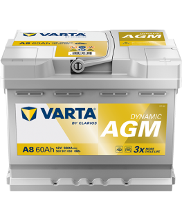 VARTA aku 12V 60Ah START&STOP AGM