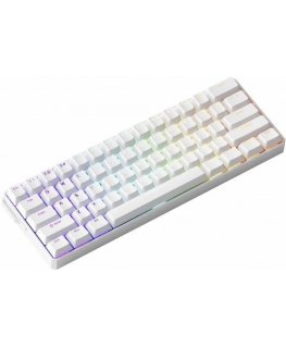 AKKO 5075B Клавиатура для игр, RGB – Лаванда Фиолетовая Pro Switches, ISO DE/UK/Nordic, черный и белый