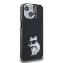 Чехол Karl Lagerfeld IML Aquarelle Choupette для iPhone 15, черный Чехол Karl Lagerfeld IML Aquarelle Choupette для iPhone 15, черный