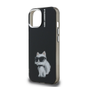 Чехол Karl Lagerfeld IML Aquarelle Choupette для iPhone 15, черный Чехол Karl Lagerfeld IML Aquarelle Choupette для iPhone 15, черный