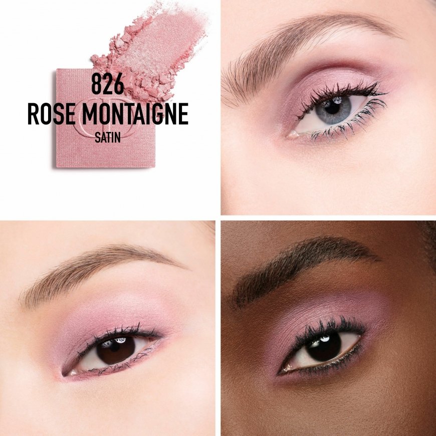Dior Diorshow Mono Couleur akių šešėliai 2 g 826 Rose Montaigne „Satin“ – 2