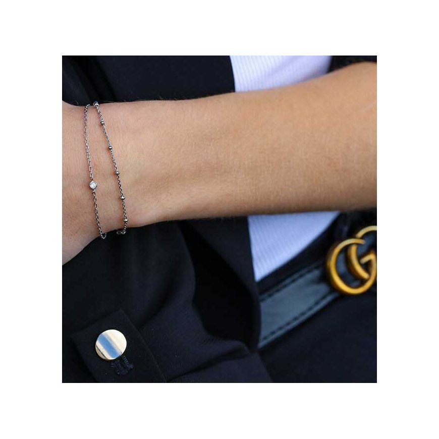 Beneto Stilinga double silver bracelet AGB731/21 – 2