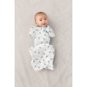 Love To Dream Otulacz Swaddle UP - dydis M - balta, tęcza - ETAP1 - 1 TOG Original Love To Dream Otulacz Swaddle UP - dydis M - balta, tęcza - ETAP1 - 1 TOG Original