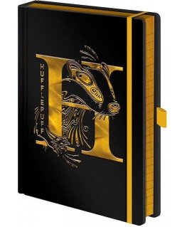 Pyramid Harry Potter Hufflepuff premium A5 muistikirja
