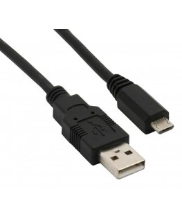 Sharkoon 4044951015474 USB-kaapeli USB 2.0 0,5 m USB A Micro-USB B musta
