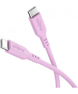 Goobay USB-C silikona kabelis