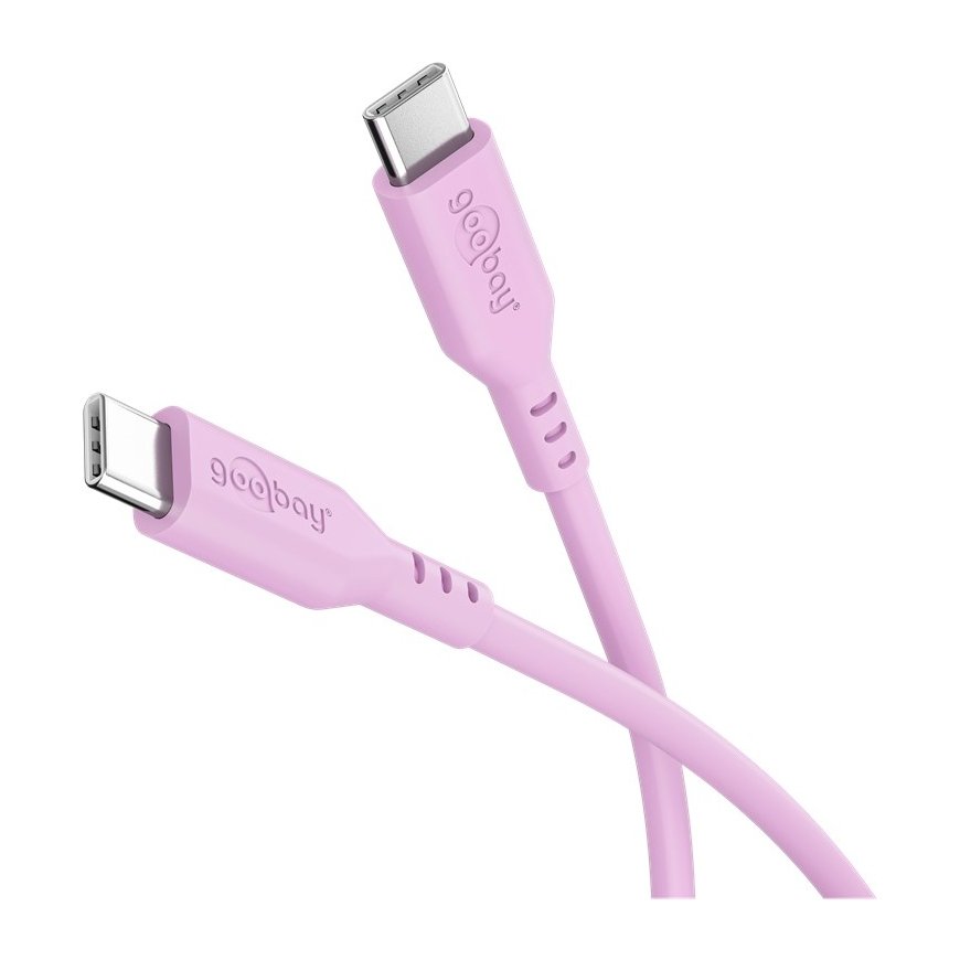 Кабель Goobay USB-C из силикона
