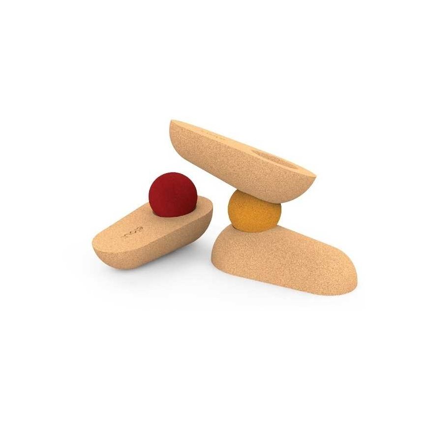 Elou Ecological Cork Blocks - Teardrop Puzzle