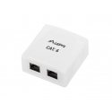 Lanberg OU6-0002-W klemmikarp RJ-45 Valge Lanberg OU6-0002-W klemmikarp RJ-45 Valge
