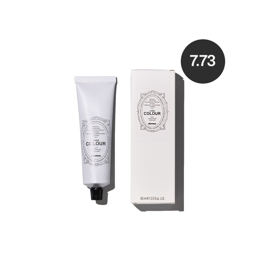 Davines, Uusi Väri, Pysyvä Hiusväri, 7.73, 60 ml Naisille – 2