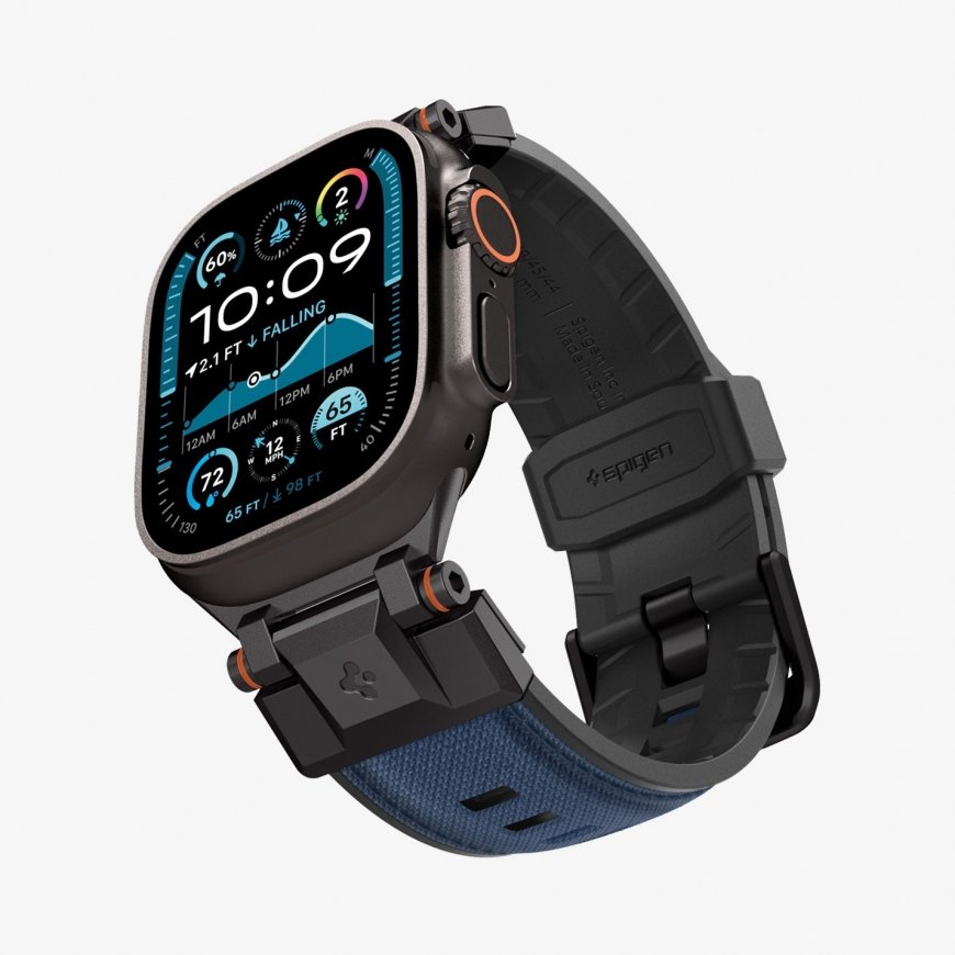 Spigen DuraPro Armor Ремешок Темно-синий Нейлон, Термопластичный полиуретан (ТПУ) – 4