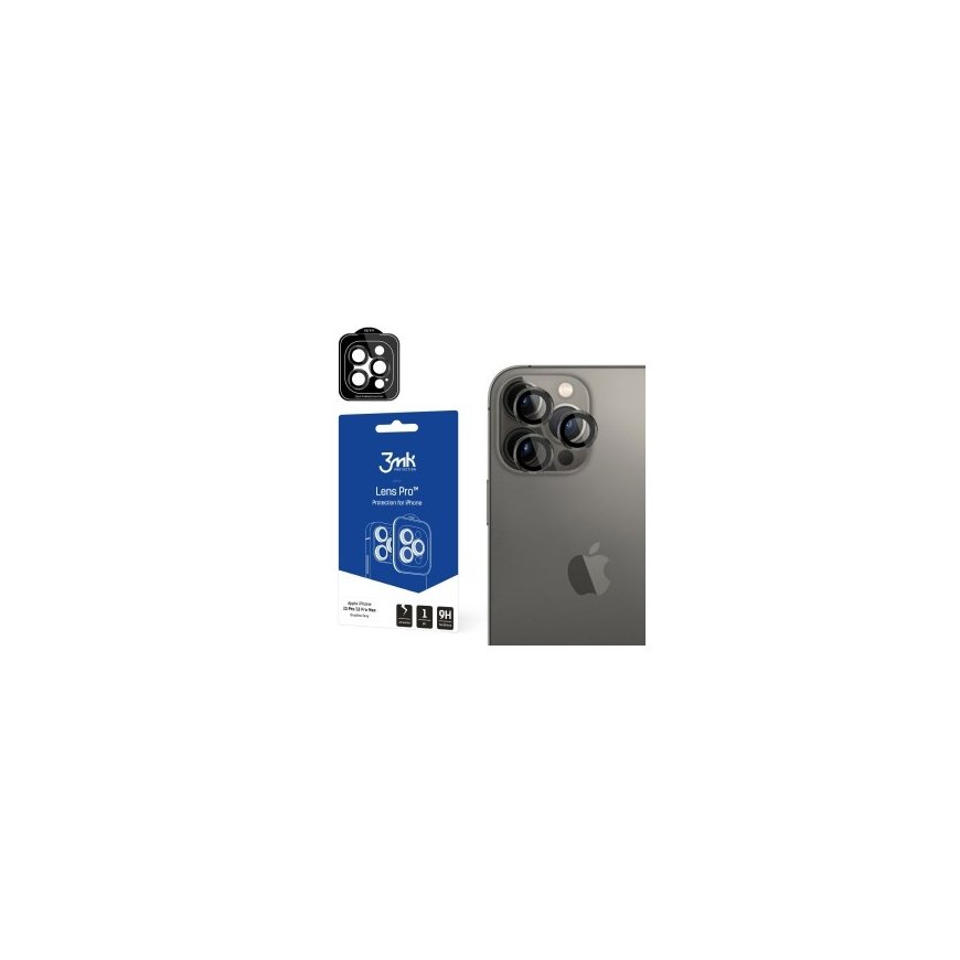 3mk HARDY objektiivi kaitse Pro Apple iPhone 17 Air Must