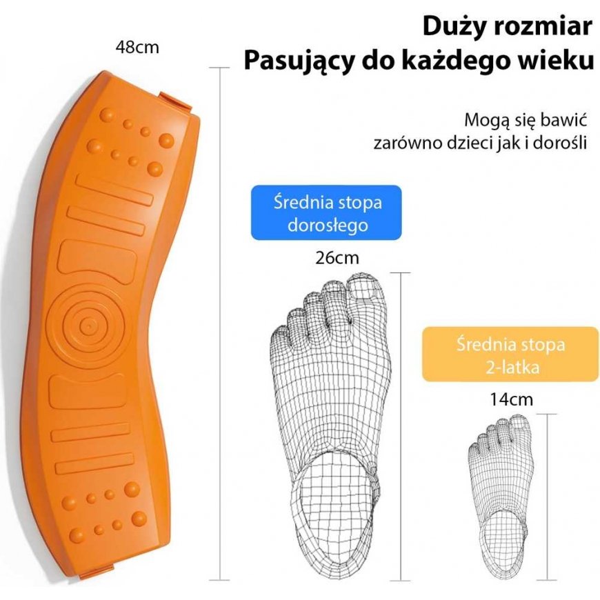 Woopie Balansinis sensory path ring 130 cm – 5