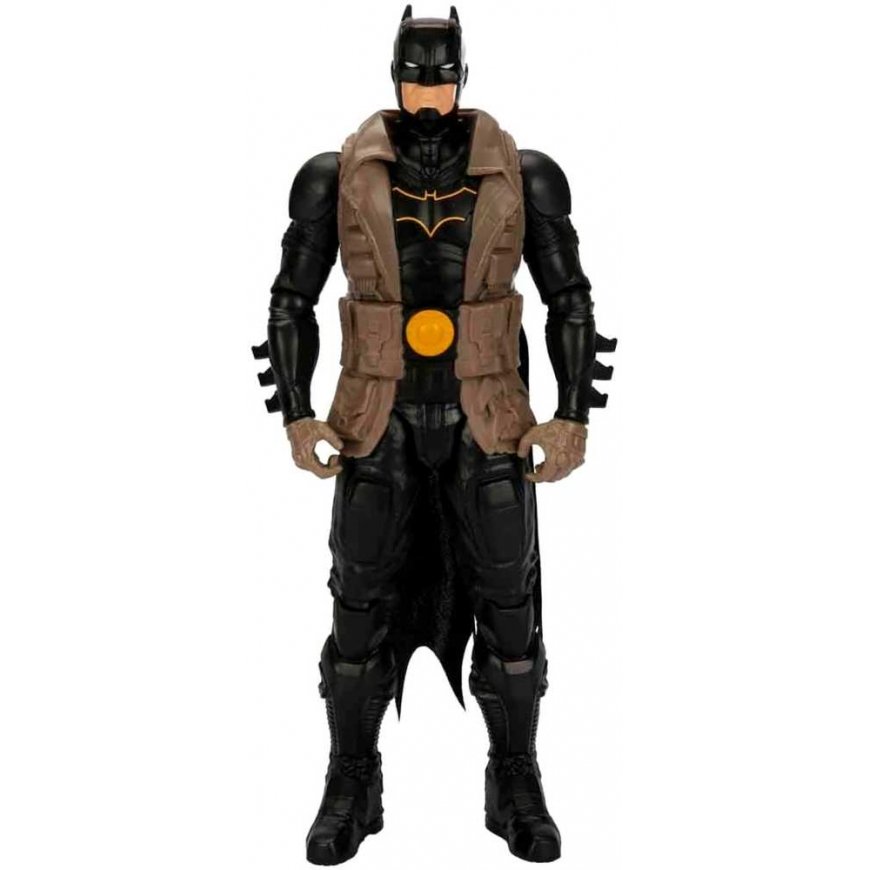 DC Comics Batman didelė figūrėlė lėlė rudu paltu 30 cm – 2